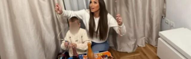 Goga nasledniku priredila rođendansko slavlje za pamćenje: Patrolne šape i dečiji šampanjac, Ceca reagovala