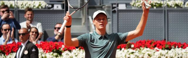 Siner nastavlja poteru za Đokovićevim rekordom - i nikad mu nije bio bliži! Italijan u četvrtfinalu mastersa u Madridu