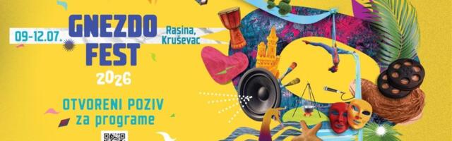 Treći Gnezdo Fest na obali Rasine: Otvoren poziv za umetnike i volontere