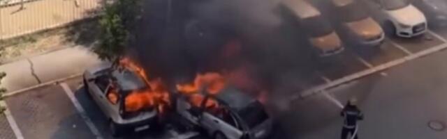 Vatra se širi Novim Beogradom: Kritično u Jurija Gagarina (VIDEO)