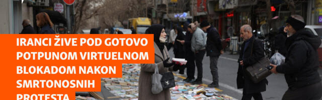 Iranci žive pod gotovo potpunom virtuelnom blokadom nakon smrtonosnih protesta