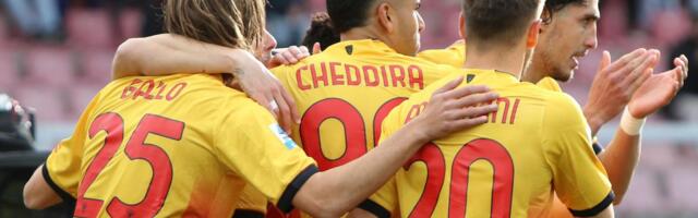 Zlata vredna pobeda Lećea: Banda u 90. minutu doneo trijumf protiv Udinezea