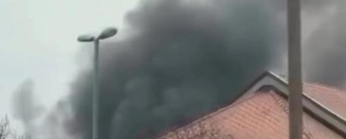 VELIKI POŽAR NA ČUKARICI: Vatra se brzo širi, buktinja je ogromna - dramatični prizori sa lica mesta!