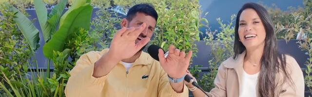 “Volim te! Volim te puno!” Čim ga je ugledao u Rimu, Novak Đoković je morao da prekine intervju! /VIDEO/