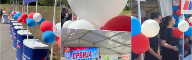 SKUP PODRŠKE SNS - "SRBIJA POBEĐUJE" Građani se okupili u selu Grušić kod Šapca (VIDEO)