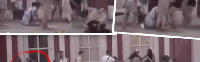ZVERSKA TUČA U "ELITI 9": VIKTOR GAGIĆ BACIO MOMKA IZ OBEZBEĐENJA NA BETON! Sramno - traži se hitna diskvalifikacija! (VIDEO)