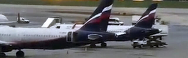 POŽAR NA AERODROMU! Gusti oblaci crnog dima prekrili nebo, putnici u panici (VIDEO)