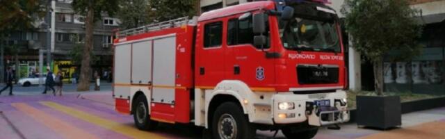 Požar na Bojčinskoj "Zelenoj pijaci": Izgorele tezge