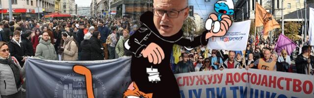 VUČEVIĆ BI(A) DA POHAPSI POLA SRBIJE Nema odbrane argumentima - samo pretnje i vređanje