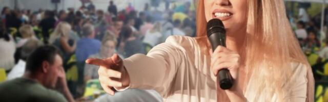 RADA MANOJLOVIĆ NAPRAVILA HAOS POD ŠATROM! Pevačica koju je kolega ISPROZIVAO pokazala umeće na vašaru! (VIDEO)