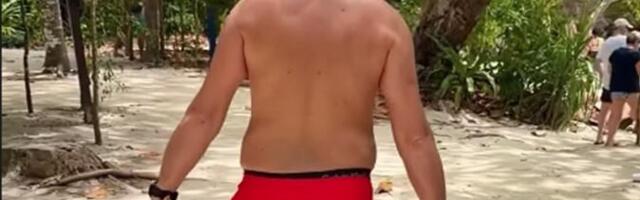 GO I BOS NOSI KOKOS PO TAJLANDU: Pevač na ostrvu već mesec dana, svi misle da se preselio tamo (FOTO)