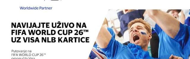 Visa i NLB Komercijalna banka te vode na FIFA World Cup 2026™