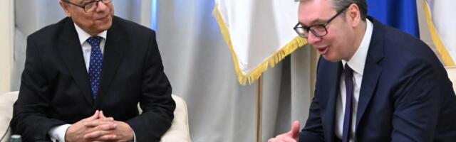 VUČIĆ PRIMIO FATAHA MAHRAZA U OPROŠTAJNU POSETU: Srbija visoko ceni iskreno prijateljstvo i dugogodišnju saradnju sa Alžirom