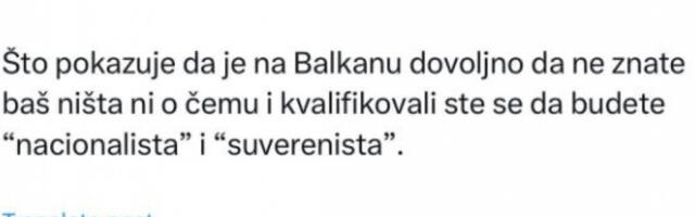 SKANDAL! Grbović u ime Đilasa i Marinike podržao Kekin: Strateški interes Hrvatske je da se smeni Vučić, i to je odlično za nas