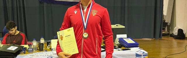 Takmičar SK “Niš” Mihajlo Stefanović osvojio bronzanu medalju u Atini