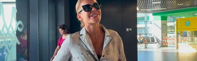 Marina Visković u pidžami! Pevačica sletela u Beograd u opuštenom izdanju: "Trenutno sam samo za krevet"
