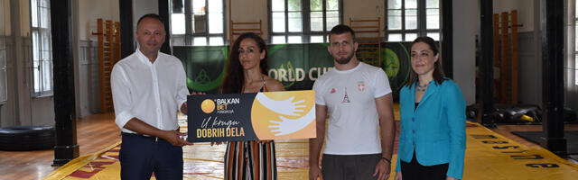 Fondacija Balkan Bet uručila donaciju rvačkom klubu Kragujevac