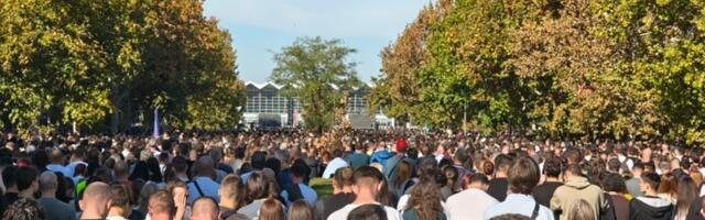 Bivši kapiten Zvezde podelio snimak nepregledne kolone iz Novog Sada (VIDEO)