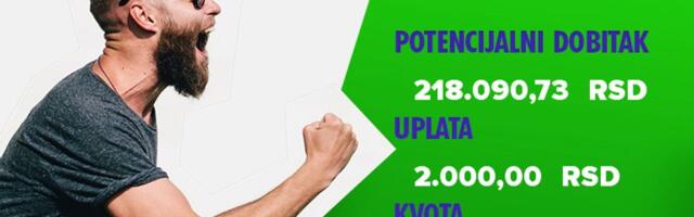 LUDI TIKET, nedelja, 218.090 dinara: Tako se naplaćuje poznavanje nemačkog fudbala