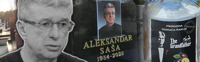 SKINUTA SLOVA SA SPOMENIKA SAŠE POPOVIĆA! Večna kuća medijskog maga ostala bez njegovog imena