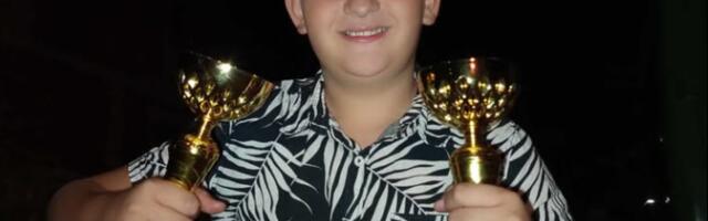 Trubačko čudo iz Vlasotinca: Dragan (11) ponovo pobedio, sledeće godine u omladinskoj kategoriji Guče