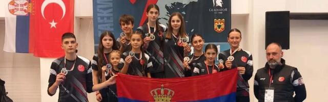 Osam medalja za tekvondiste iz Kragujevca na Balkanskom prvenstvu u Bugarskoj