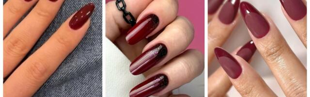 Nokti u nijansi vina su naš go-to izbor za prazničnu sezonu – donosimo inspiraciju