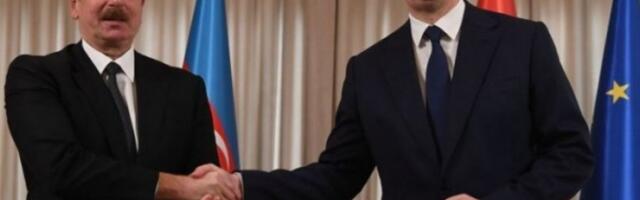 ALIJEV STIGAO U POSETU SRBIJI: Na aerodromu ga dočekao predsednik Vučić!