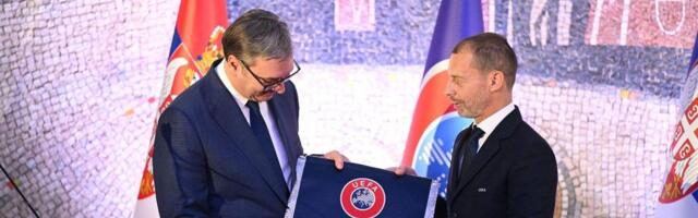Vučić najavio finale Lige Evrope na Nacionalnom stadionu za dve godine