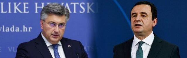 Ko će kome, ako ne ustaša Šiptaru!?! Plenković čestitao Kurtiju na “evropskom putu”!