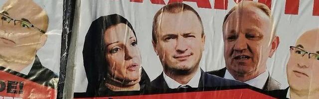Novi plakati i grafiti protiv opozicije u Novom Sadu na sve strane