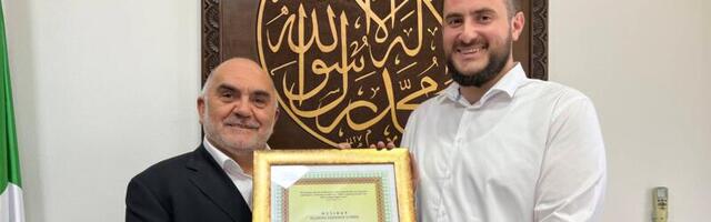 Uručena zahvala za uvakufljenje Mufti fondaciji