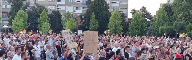 Sa protestnog skupa u Leskovcu poručeno: Nema kopanja, nema rudarenja (video)