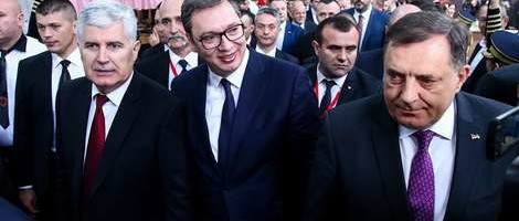 Čović i Dodik sastaju se sa Vučićem, Izetbegović izostavljen