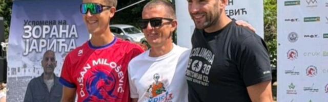 Kristijan Stošić pobednik Memorijala Dušan Milošević Trail