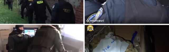 ZATEČENI RAZGOLIĆENI U KREVETIMA: U munjevitoj akciji policije zaplenjeno 1,5 tona droge u Hrvatskoj, PAO I ŠKALJARAC! (VIDEO)