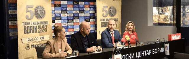 MaxBet generalni sponzor 50. jubilarnog turnira „Borik MaxBet 2025“