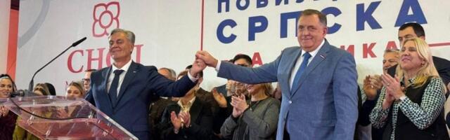 Predsednički izbori u Republici Srpskoj: Dodik proglasio pobedu njegovog kandidata