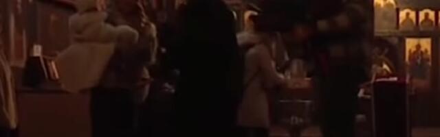 SKANDALČINA VEKA! PRVI SUSRET MILICE I TERZE NA KRŠTENJU ĆERKE: Veličkovićka POBEGLA sa ćerkom, pogledajte najemotivniji trenutak! (VIDEO)