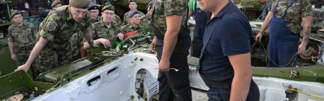 Načelnik Generalštaba Vojske Srbije u poseti Tehničkom remontnom zavodu “Čačak“