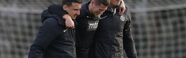 Danilu Pantiću stradali medijalni i prednji ukršteni ligament