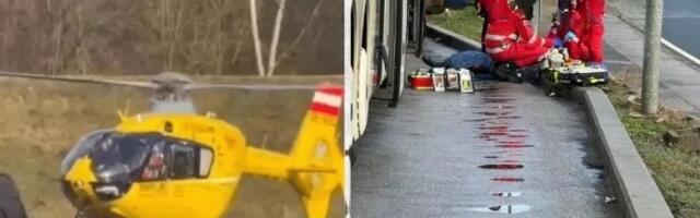 Angažovan i helikopter kako bi spasio ženu iz NOVOPAZARSKOG AUTOBUSA koja je krenula u Njemačku