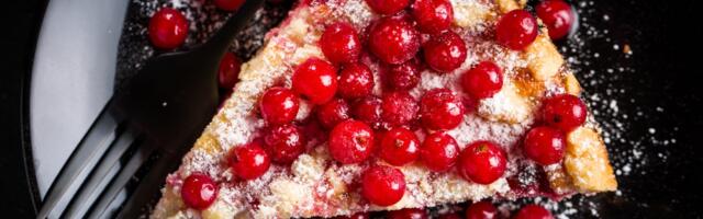 Torta sa ribizlama i ganache kremom