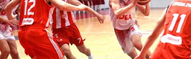 Juniori Zvezde ubedljivi protiv Borca u Hali kraj Morave