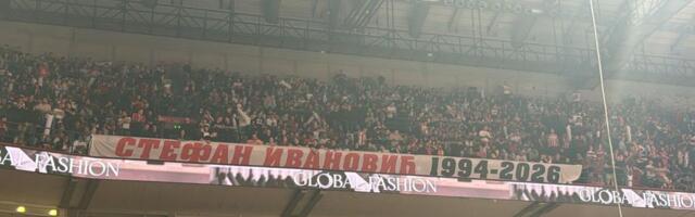 Navijači Zvezde pred derbi odali poštu mladiću stradalom u Kran-Montani