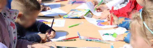 Likovna radionica za predškolce u okviru Prolećnog sajma meda i cveća