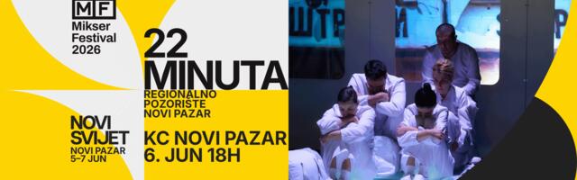 Predstava “22 minuta” na Mikser festivalu u Novom Pazaru: Priča o sećanju i odgovornosti