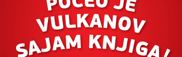 Počeo je Vulkanov sajam knjiga – Od 11. do 17. oktobra na 32 lokacije i dva sajta