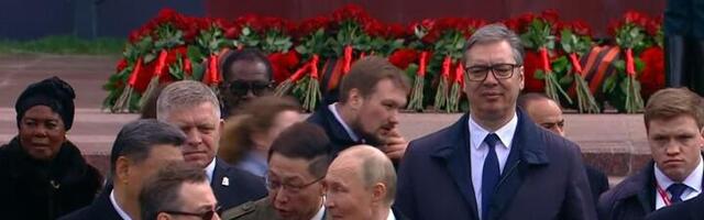 Da li je EU oprostila Vučiću odlazak na Putinovu vojnu paradu?