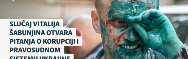 Slučaj Vitalija Šabunjina otvara pitanja o korupciji i pravosudnom sistemu Ukrajine